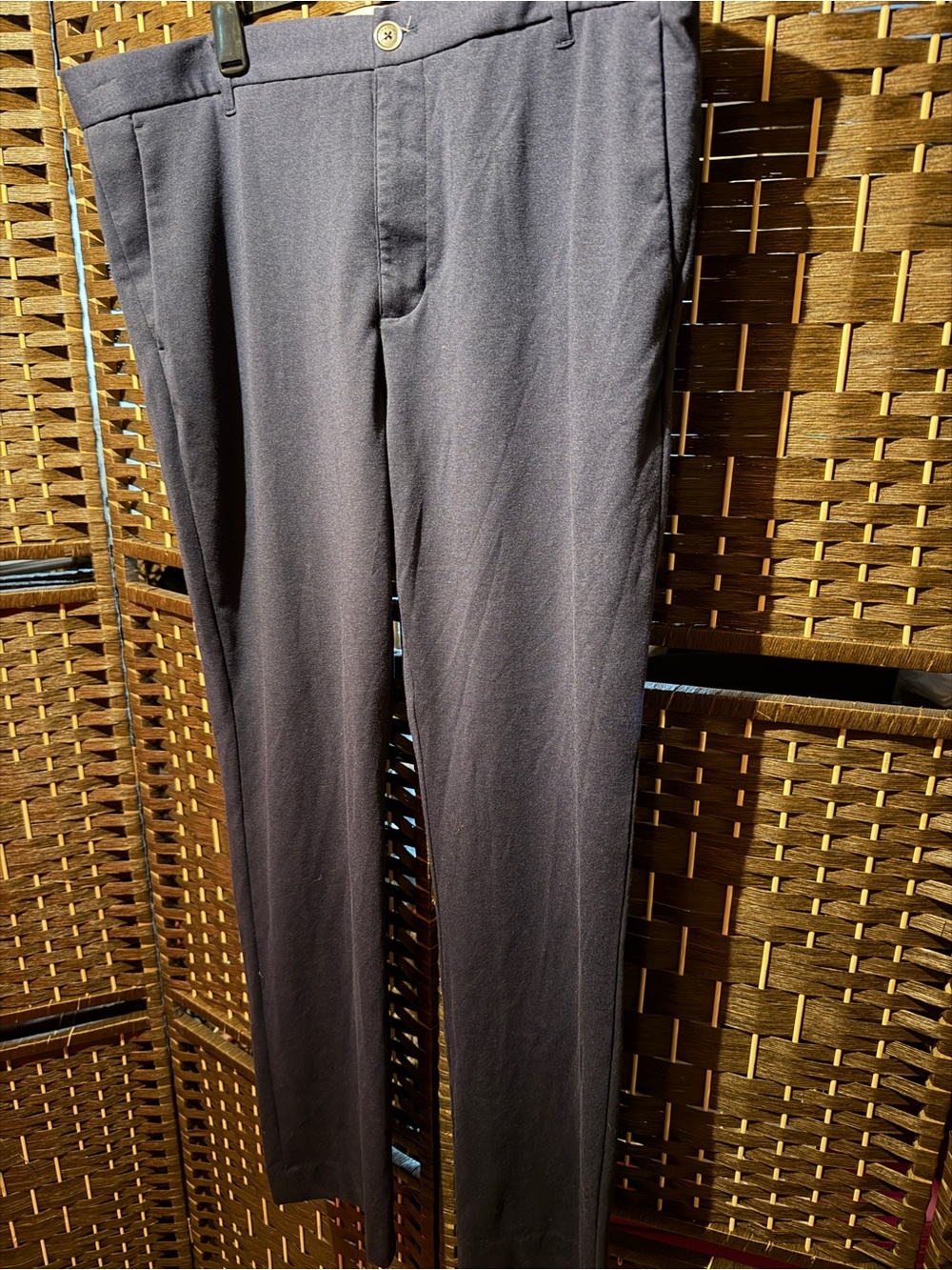 Con.struct Slim 38/32 Men's Navy Dress Pants - Slim Fit